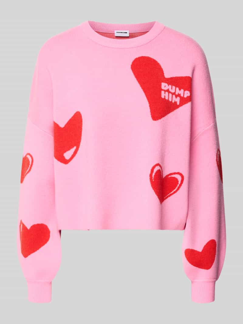 Oversized Gebreide pullover van Viscosemix Model 'SHYLA'