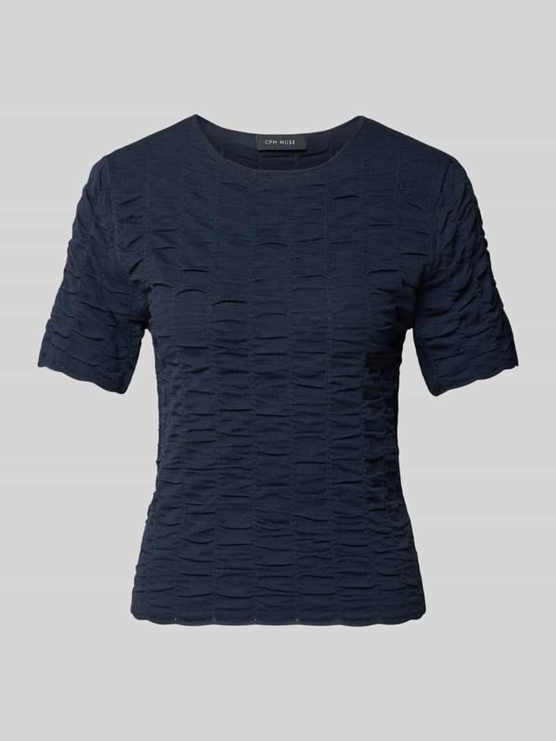 Cph Muse Slim fit t-shirt van viscosemix model 'NATACHA'