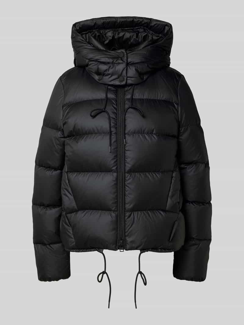 Marc O'Polo DENIM Donsjack met afneembare capuchon en boxy pasvorm