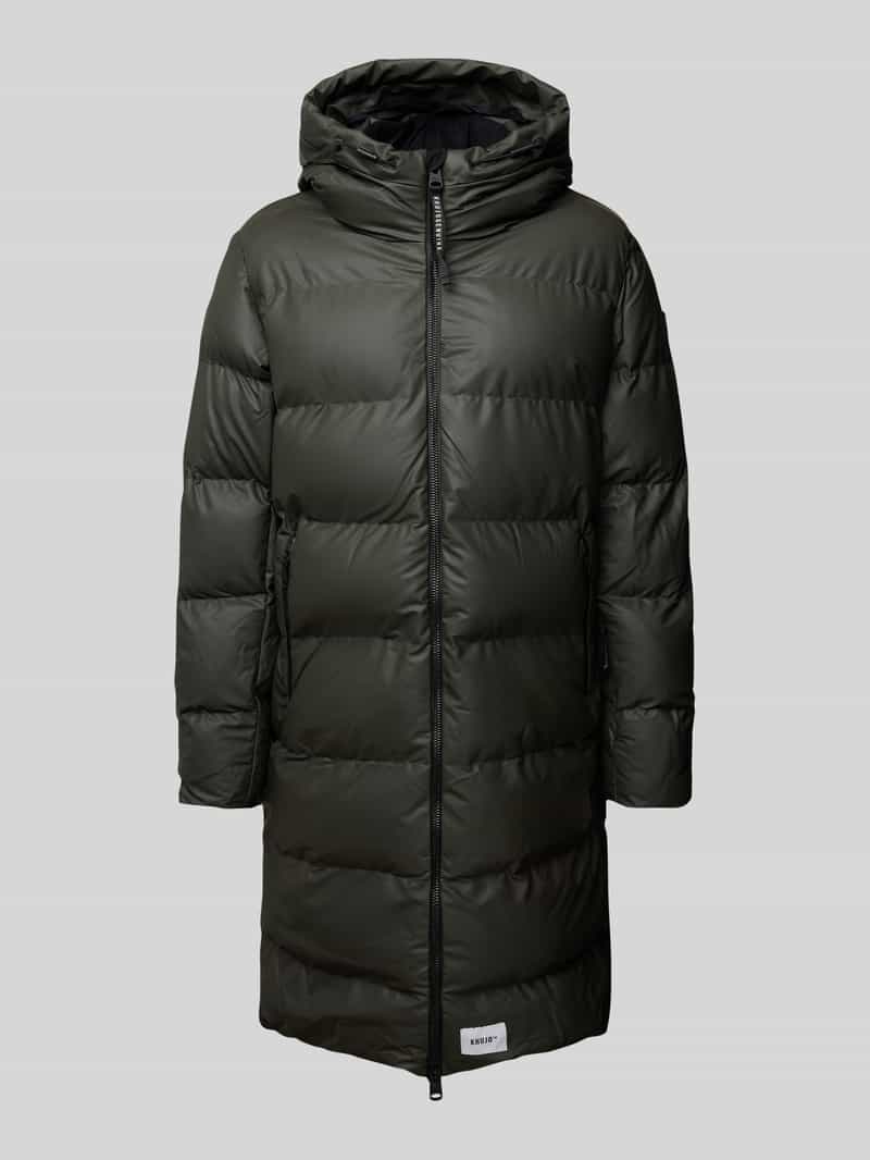 khujo Gewatteerd jack met labelpatch model 'EARL
