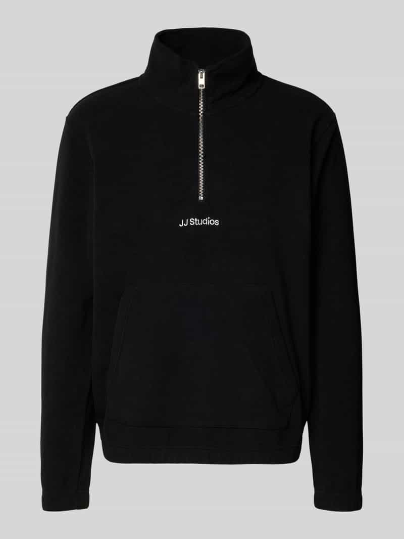 Jack & Jones Sweatshirt JJSOHO HALFZIP FLEECE