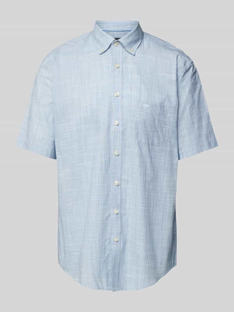 FYNCH-HATTON Vrijetijdsoverhemd met button-downkraag, model ‘	Summer’