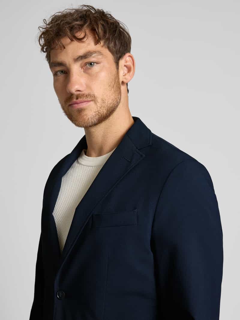 Boss Slim fit colbert met 2-knoopssluiting