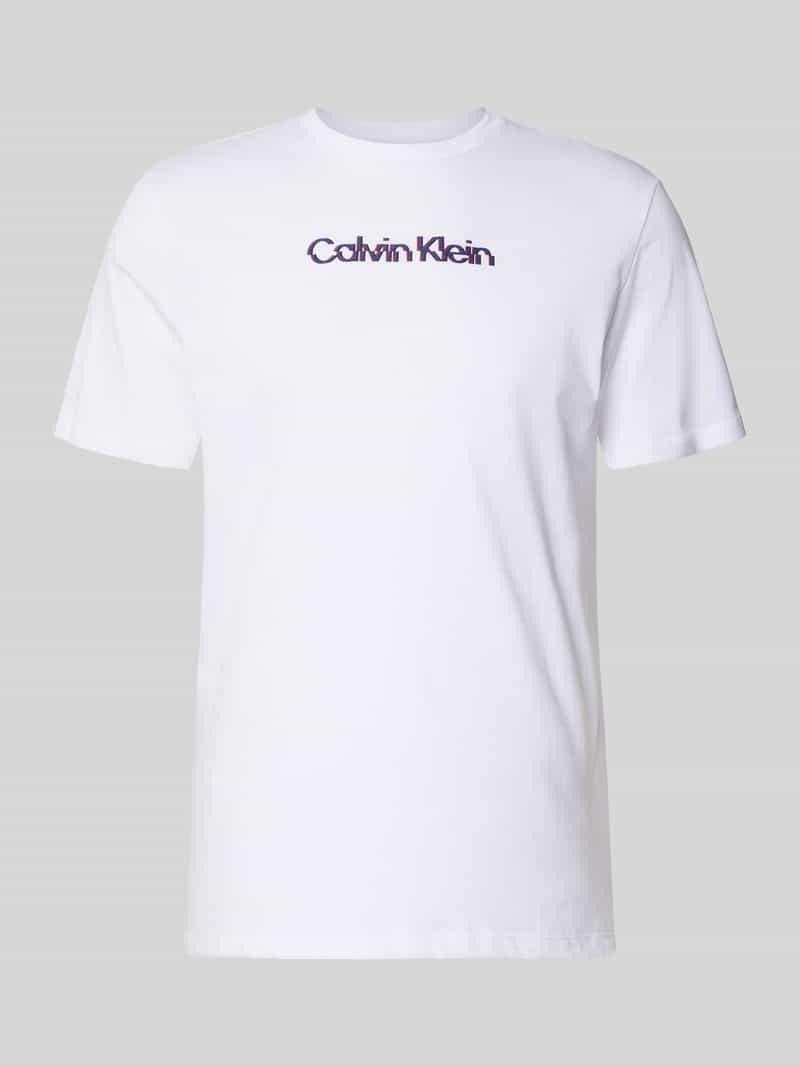 Calvin Klein Jeans Regular fit T-shirt met logoprint model 'Class'