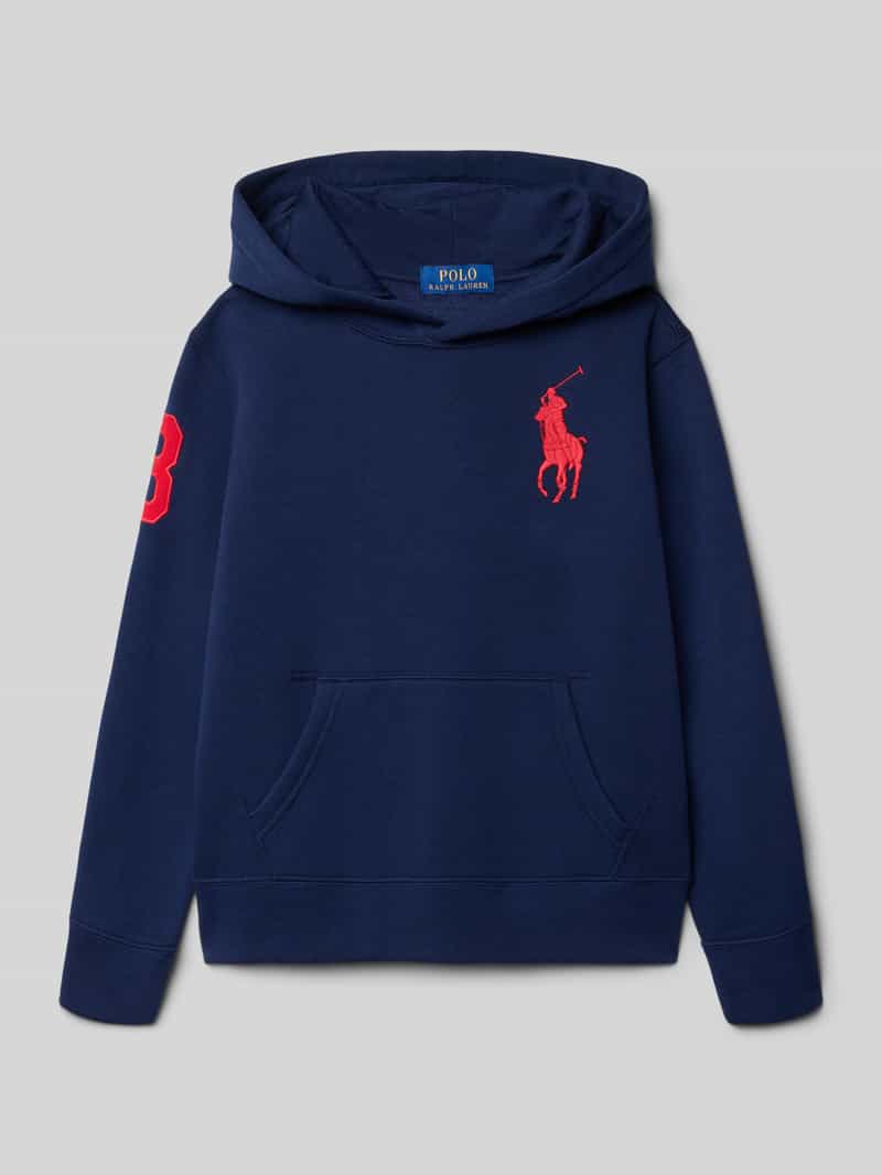Polo Ralph Lauren Teens Hoodie met logostitching