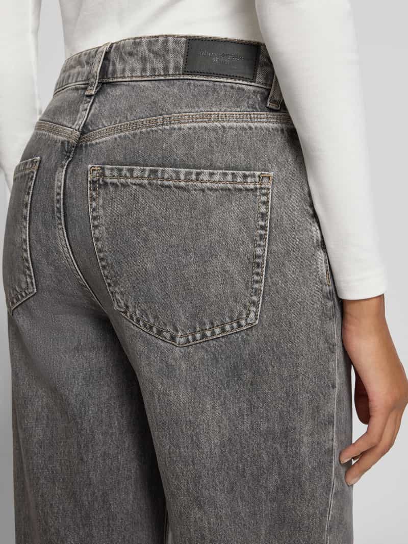 Marc O'Polo DENIM Wide leg jeans van zuiver katoen
