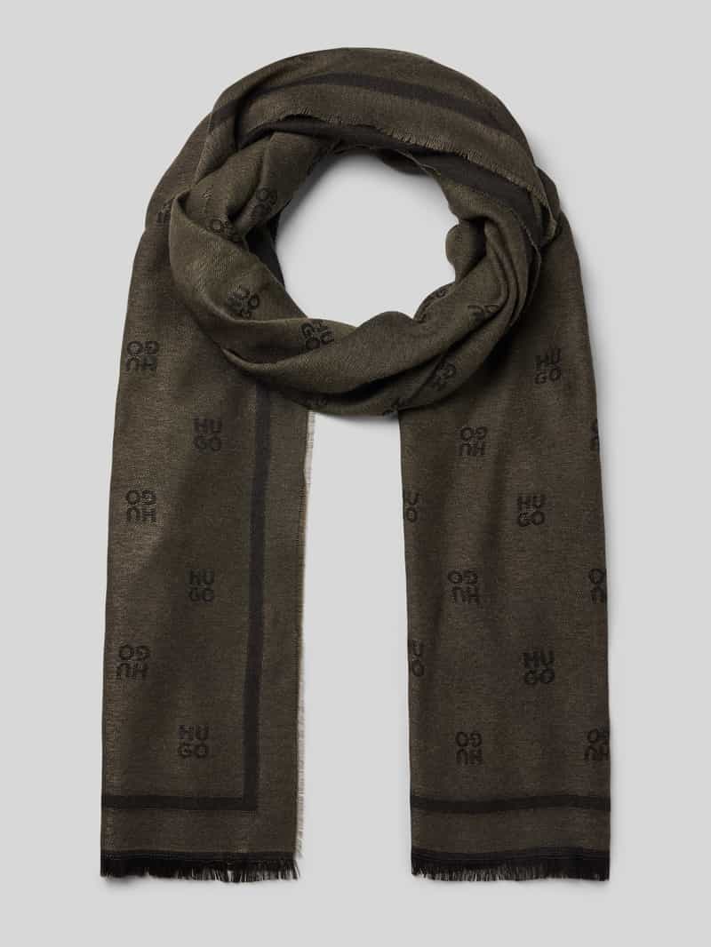 Sjaal van pure viscose, model 'LASO'