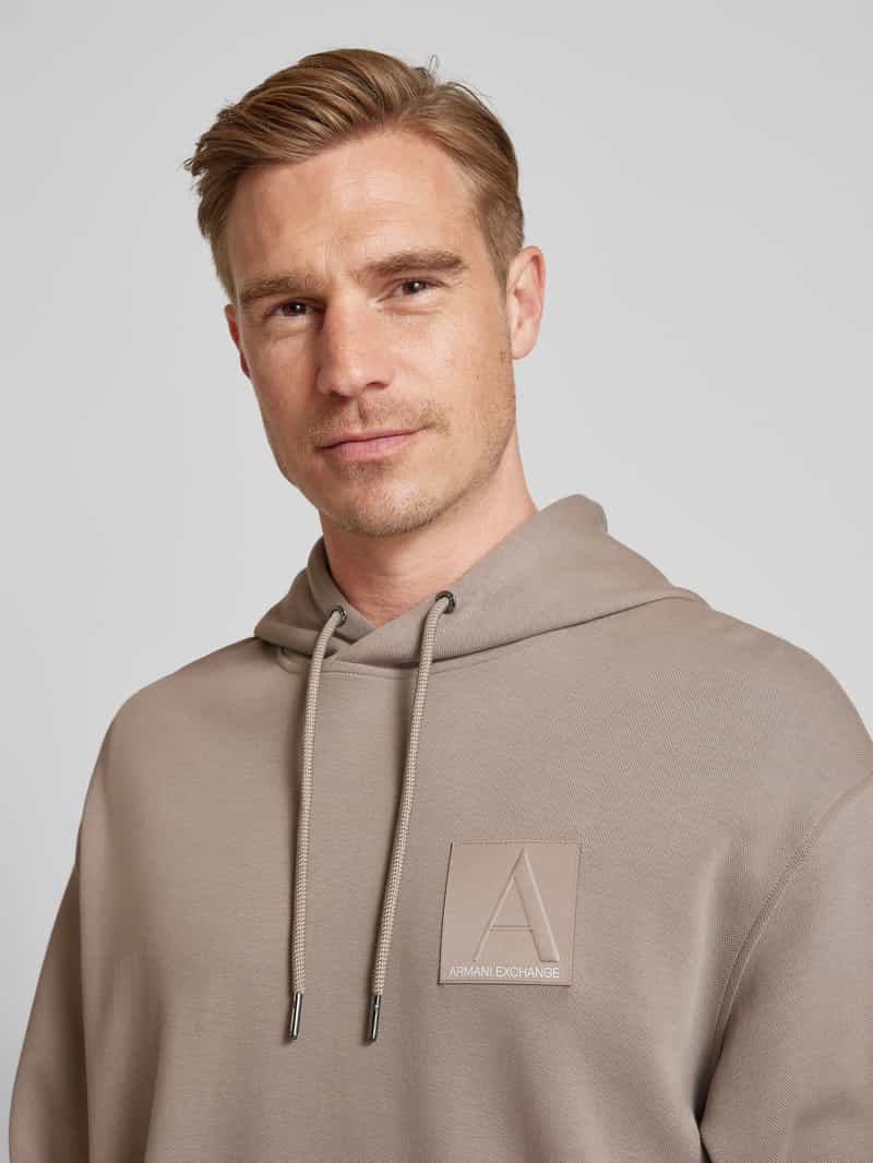 Armani Exchange Hoodie met capuchon model 'Pique'