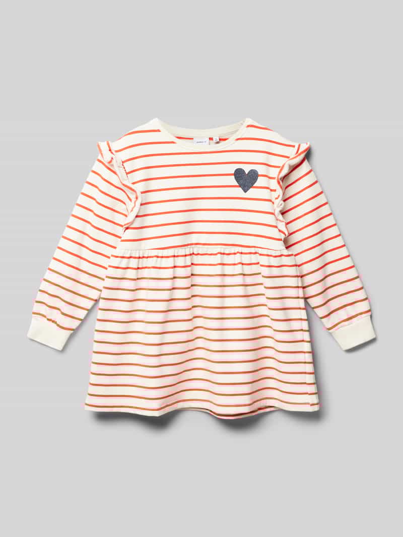 name it Jurk met motiefprint model 'TORINA'