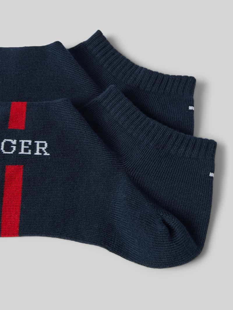 Tommy Hilfiger Sokken met labelprint in een set van 2 paar