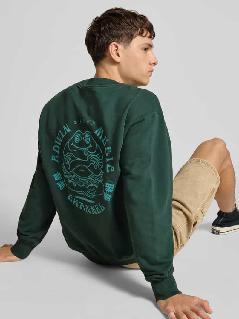 Edwin Sweatshirt met ronde hals