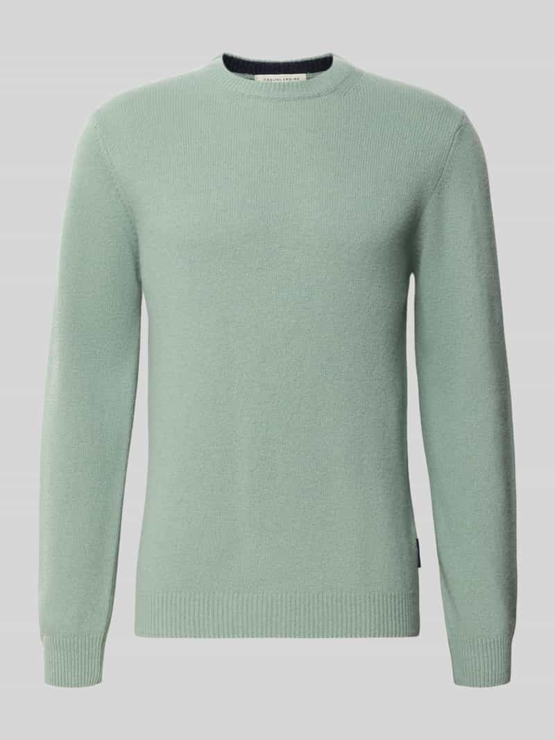 Casual friday Gebreide pullover met ronde hals model 'KARL'