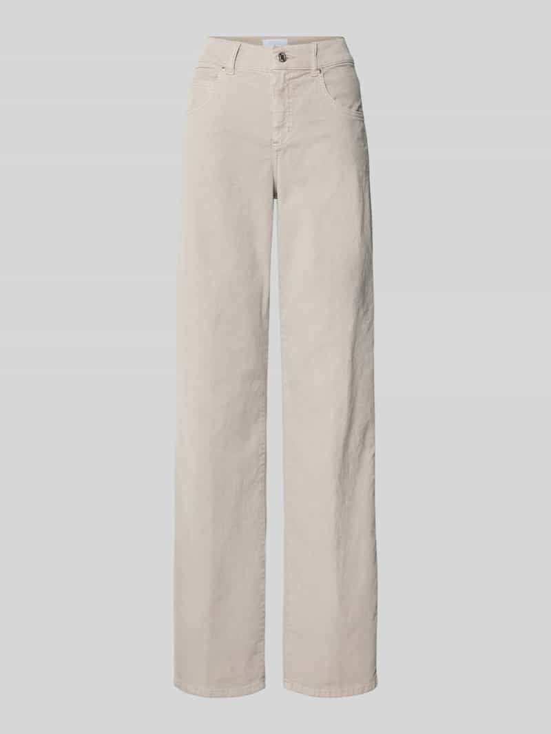 Angels Corduroy broek met 5-pocketmodel model 'Lara'