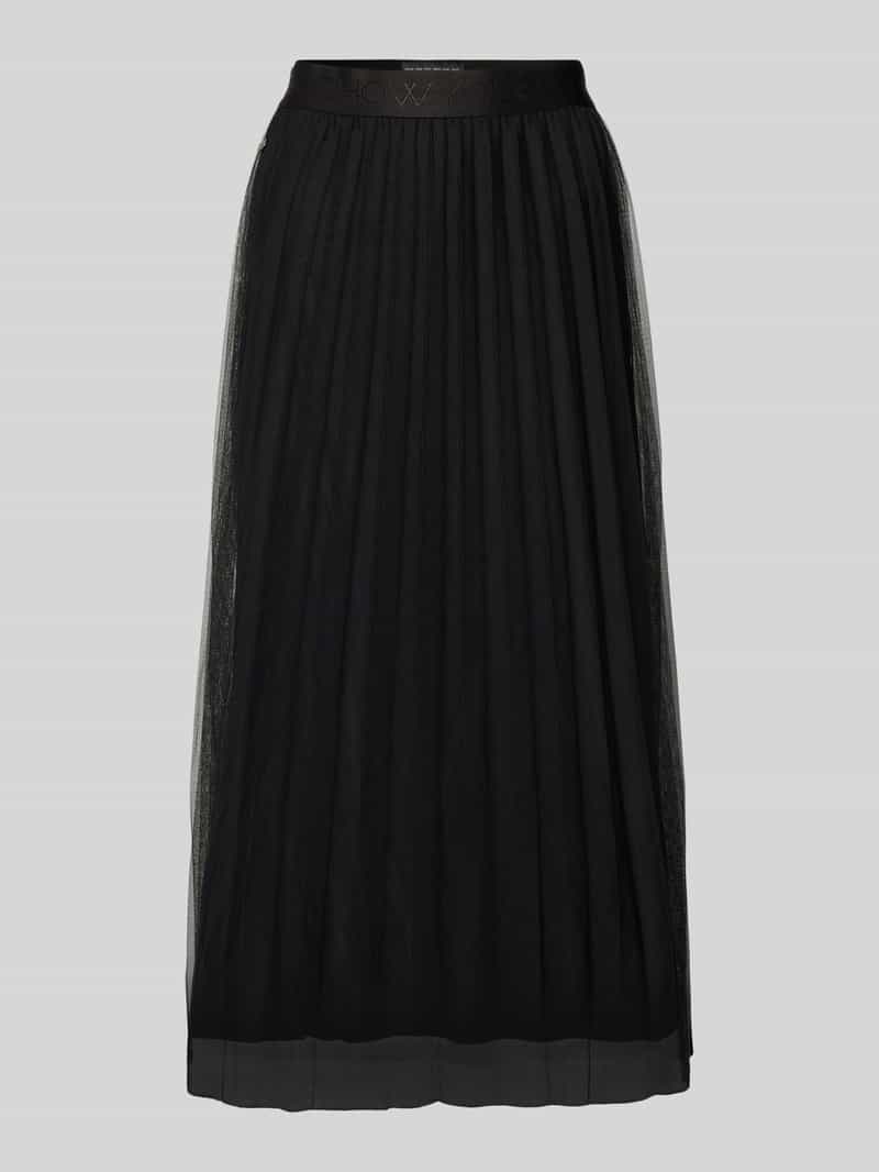 Street One Midirok met plissévouwen