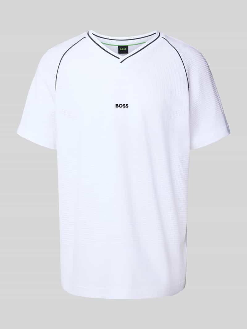 Regular fit T-shirt van puur katoen, model 'TEE RETRO TL'