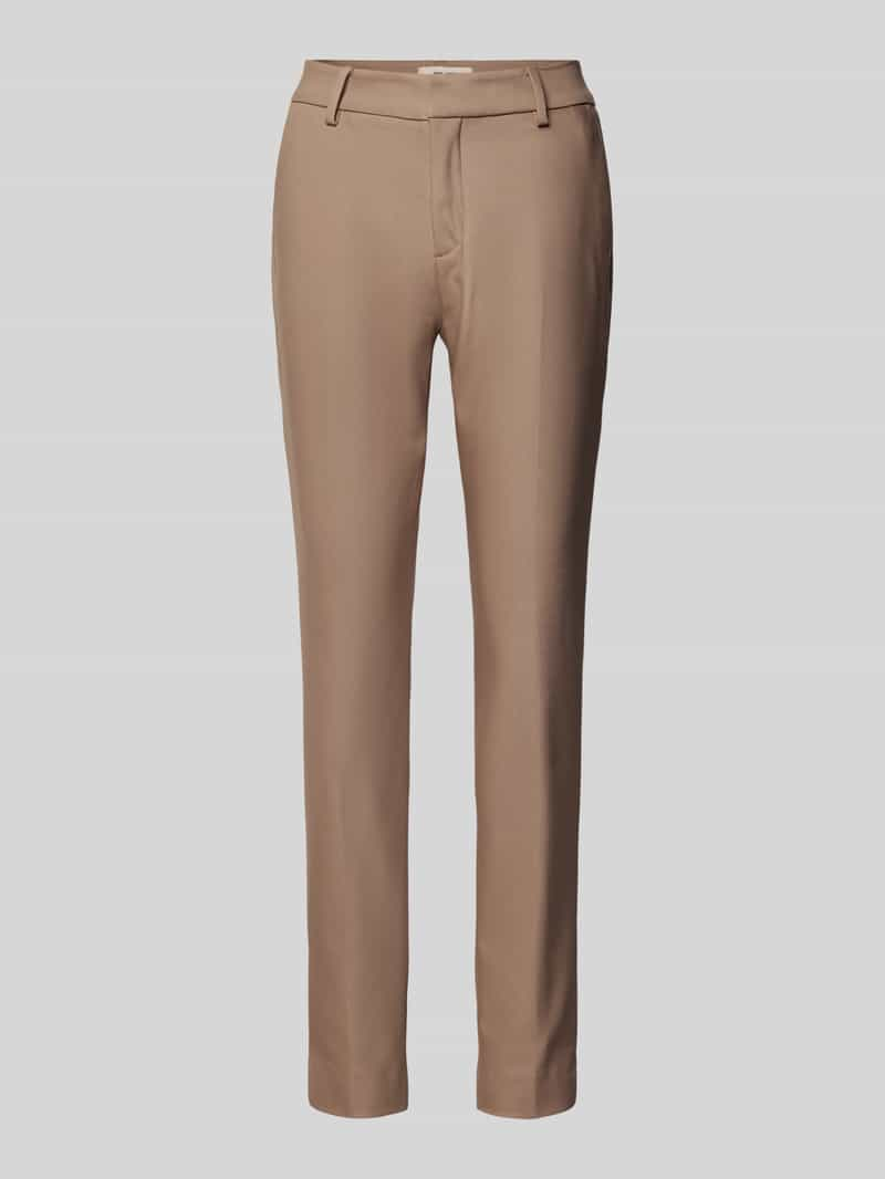 MOS MOSH Slim fit pantalon met paspelzakken, model 'Abbey Night'