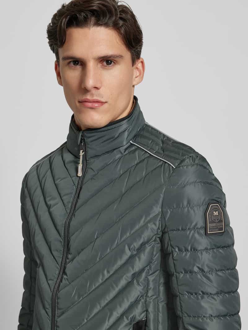 MCNEAL Gewatteerd jack met labeldetail