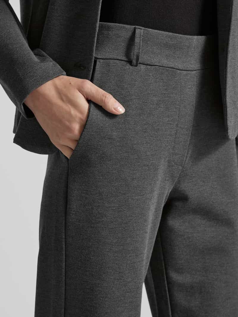 Soyaconcept Regular fit stoffen broek met ceintuurlussen model 'NANNI'