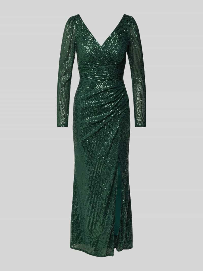 TROYDEN COLLECTION Avondjurk met pailletten