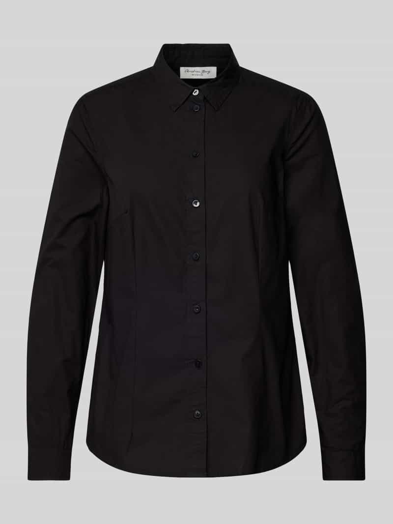 Christian Berg Woman Regular fit overhemdblouse met overhemdkraag
