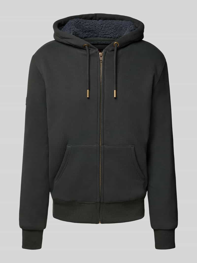 Superdry Capuchonsweatvest Borg Lined Ziphood