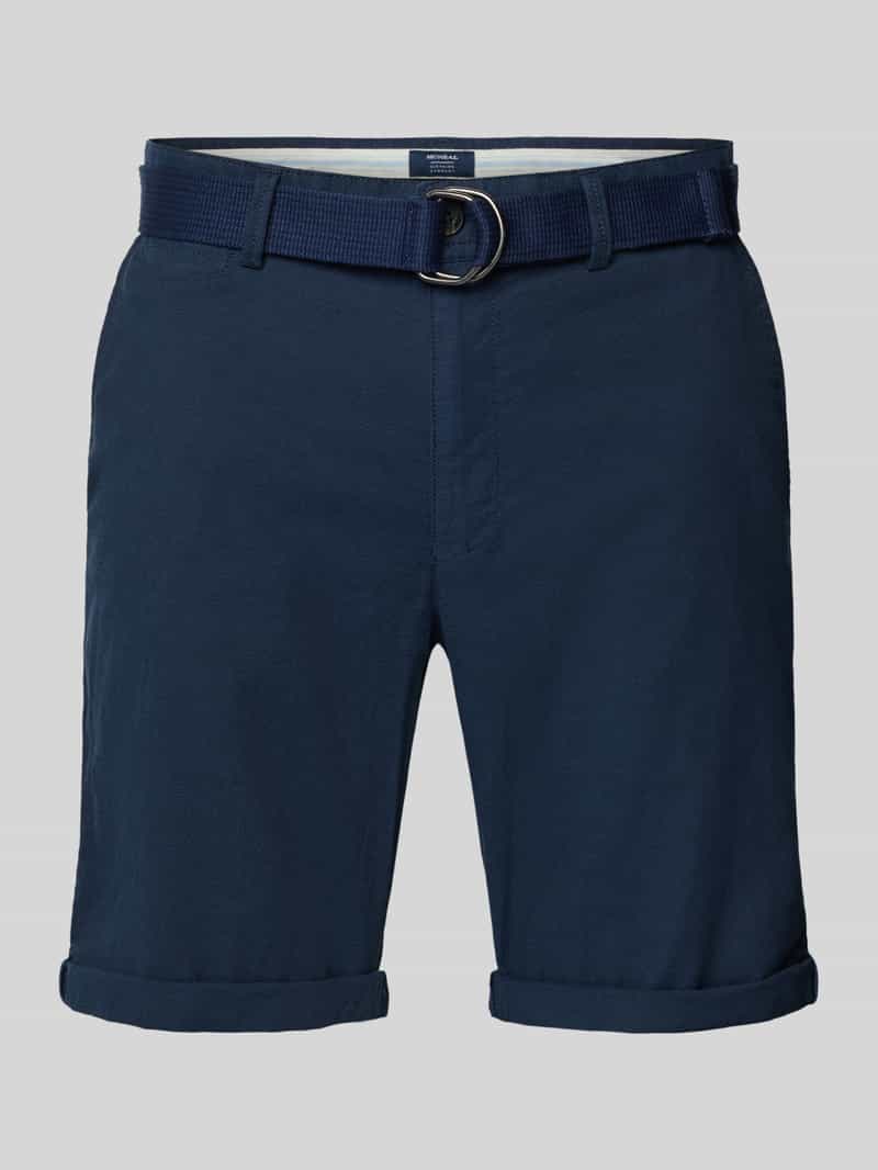 MCNEAL Korte slim fit chino met achterzakken