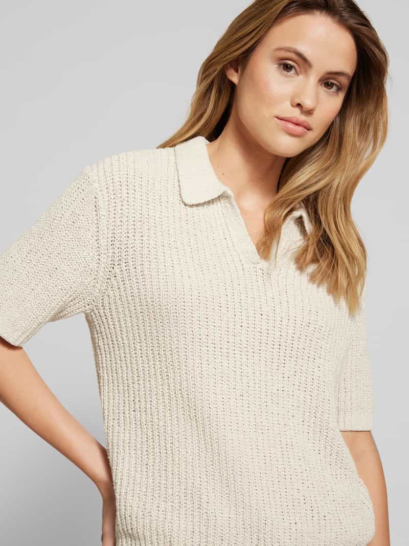 Christian Berg Woman Gebreid shirt met V-hals