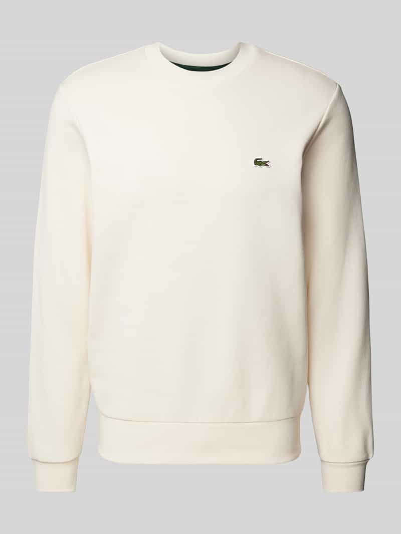 Lacoste Sweatshirt met labelbadge