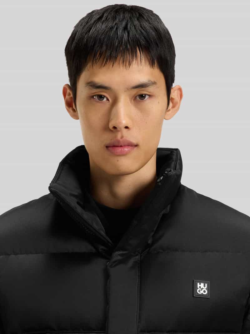 HUGO Regular fit gewatteerd jack met opstaande kraag model 'BALTO'