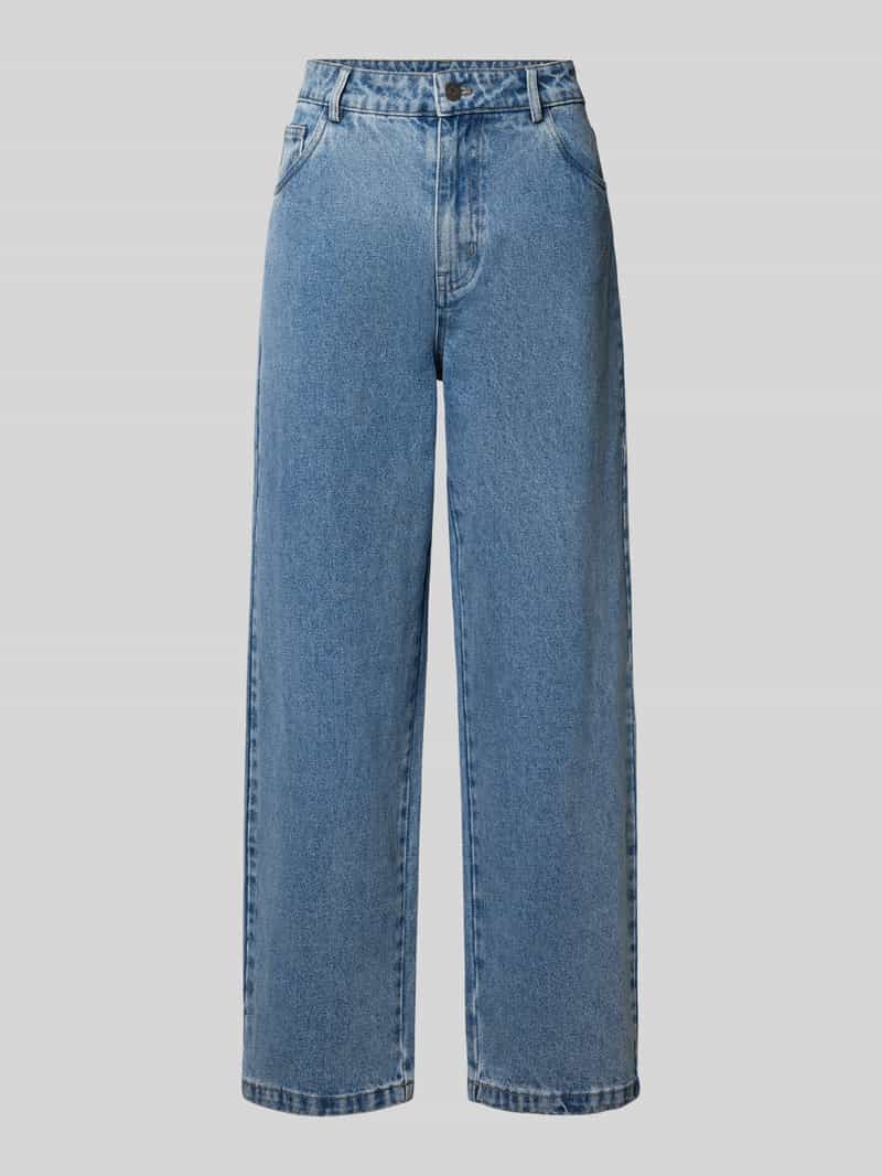 Karo Kauer barrel fit jeans met steekzakken