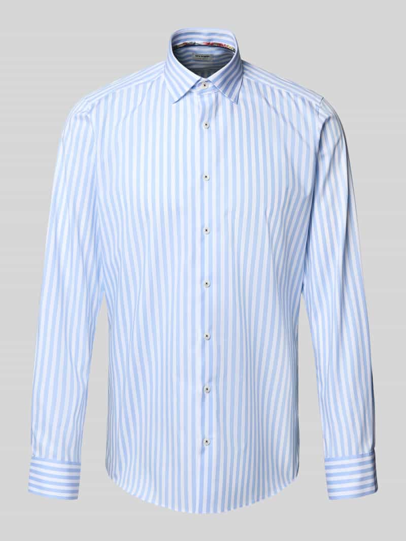 OLYMP Level Five Slim fit zakelijk overhemd met knoopsluiting