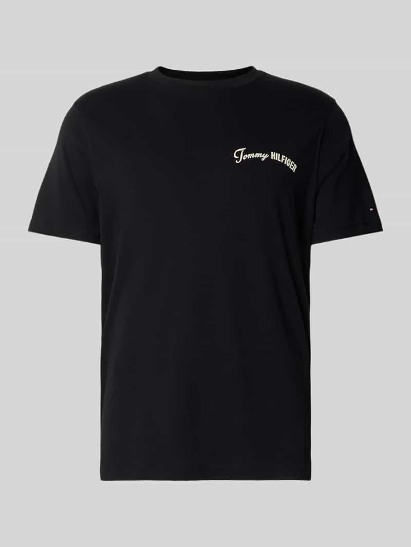 Tommy Hilfiger Regular fit T-shirt van puur katoen