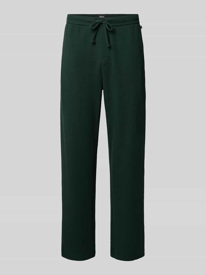 Regular fit joggingbroek van katoenmix