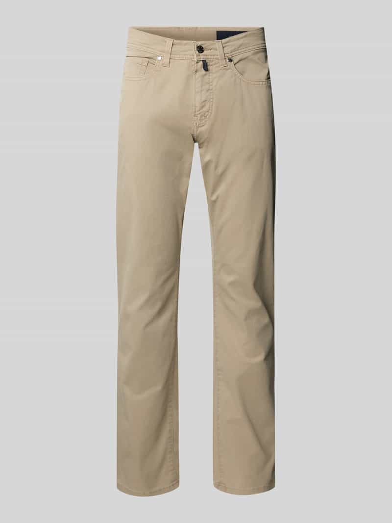 Pierre Cardin Tapered fit broek met steekzakken model 'Lyon'