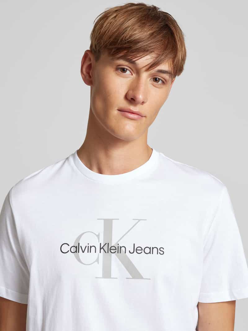 Calvin Klein Jeans T-shirt met labelprint