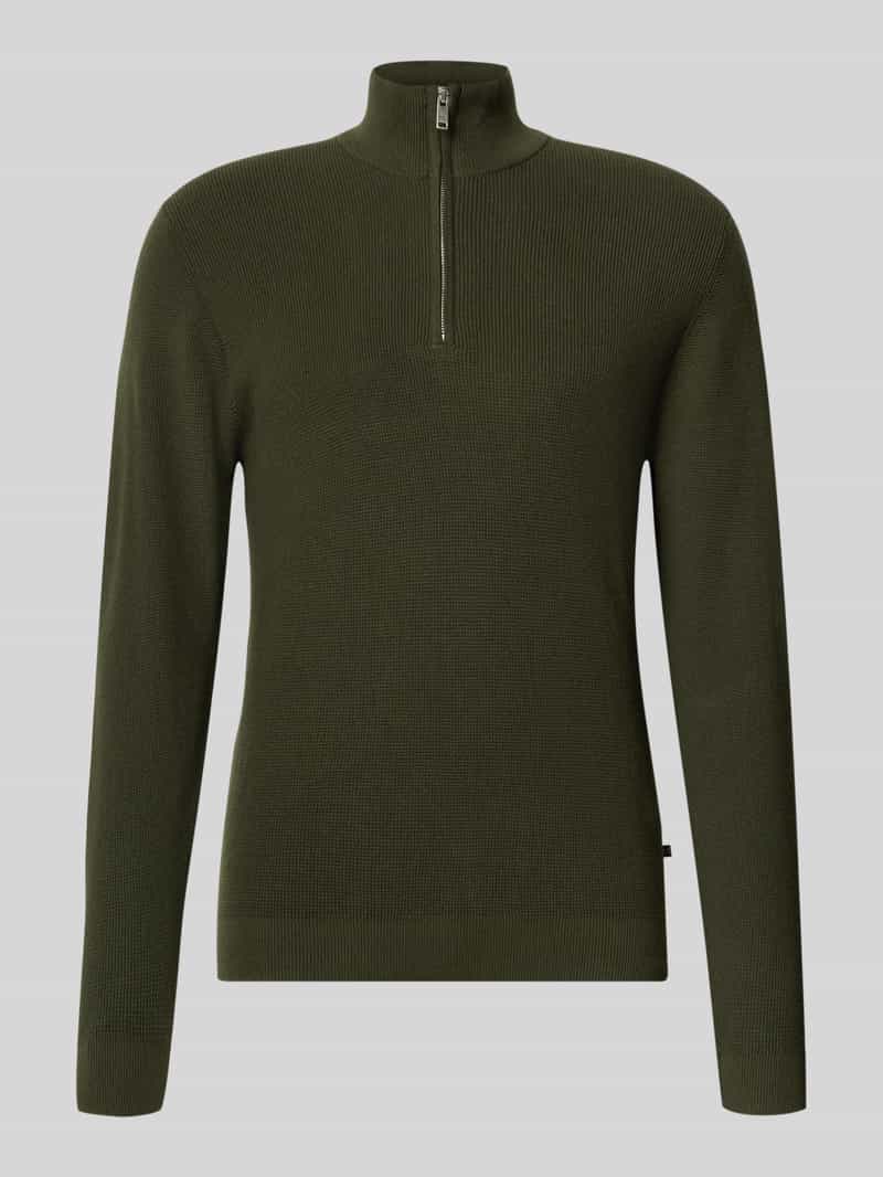 Matinique Gebreide pullover met schipperskraag model 'lagoon'