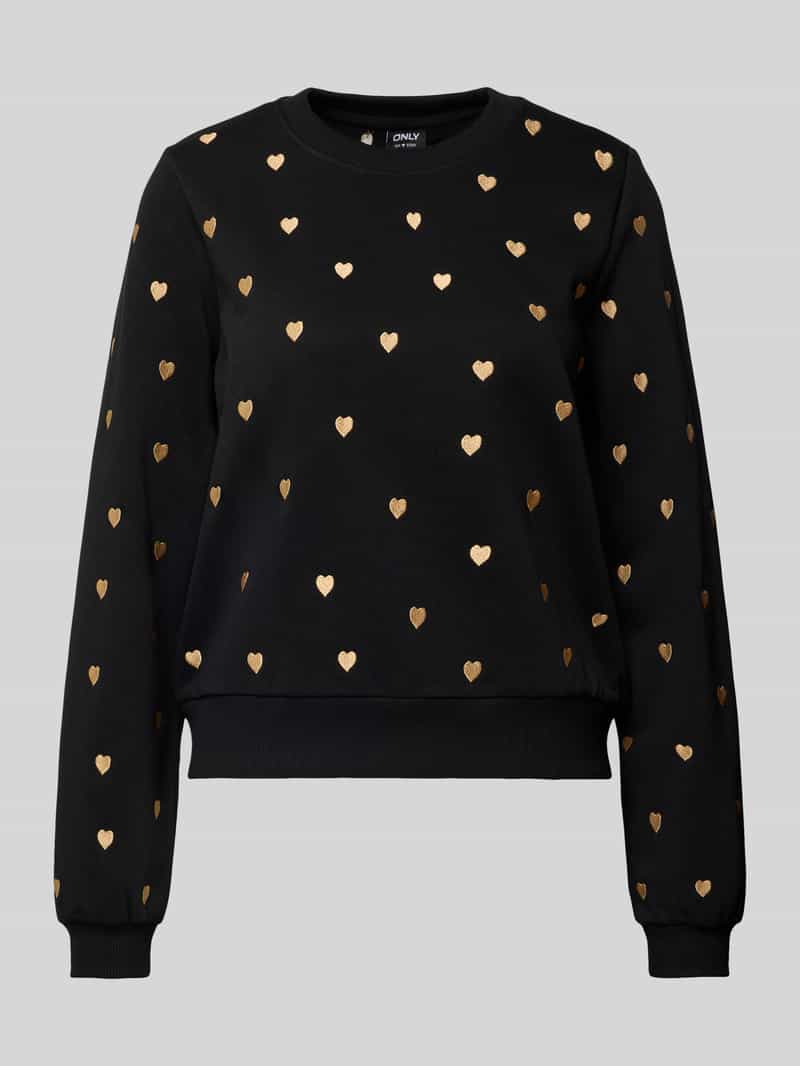 Only Regular fit sweatshirt van katoenmix model 'ATIKA'