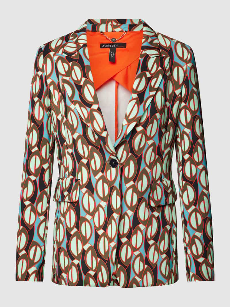 Marc Cain Blazer met all-over motief