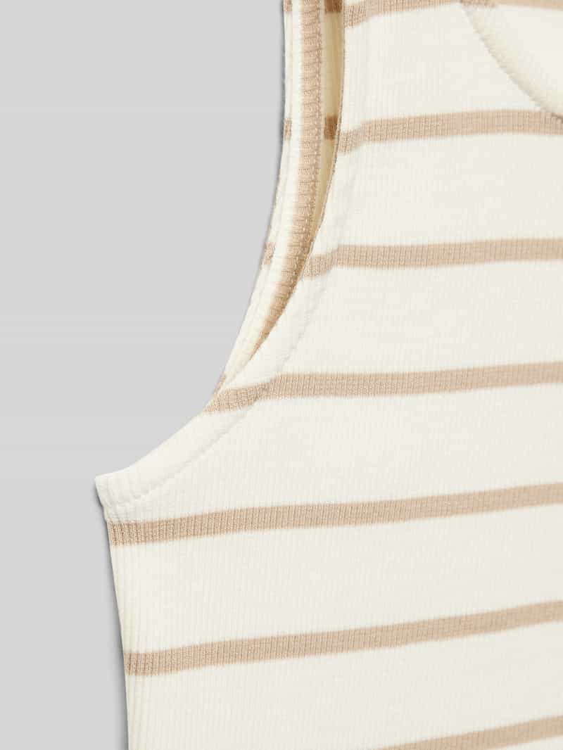 Only Top met bandjes en streepmotief
