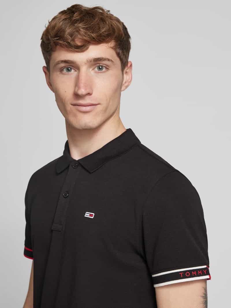 Tommy Jeans Regular fit poloshirt van puur katoen