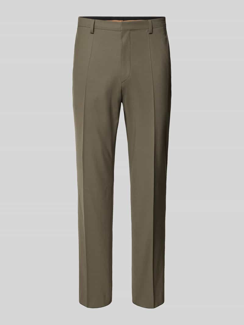 HUGO Skinny fit pantalon van wolmix model 'HESTEN253X'