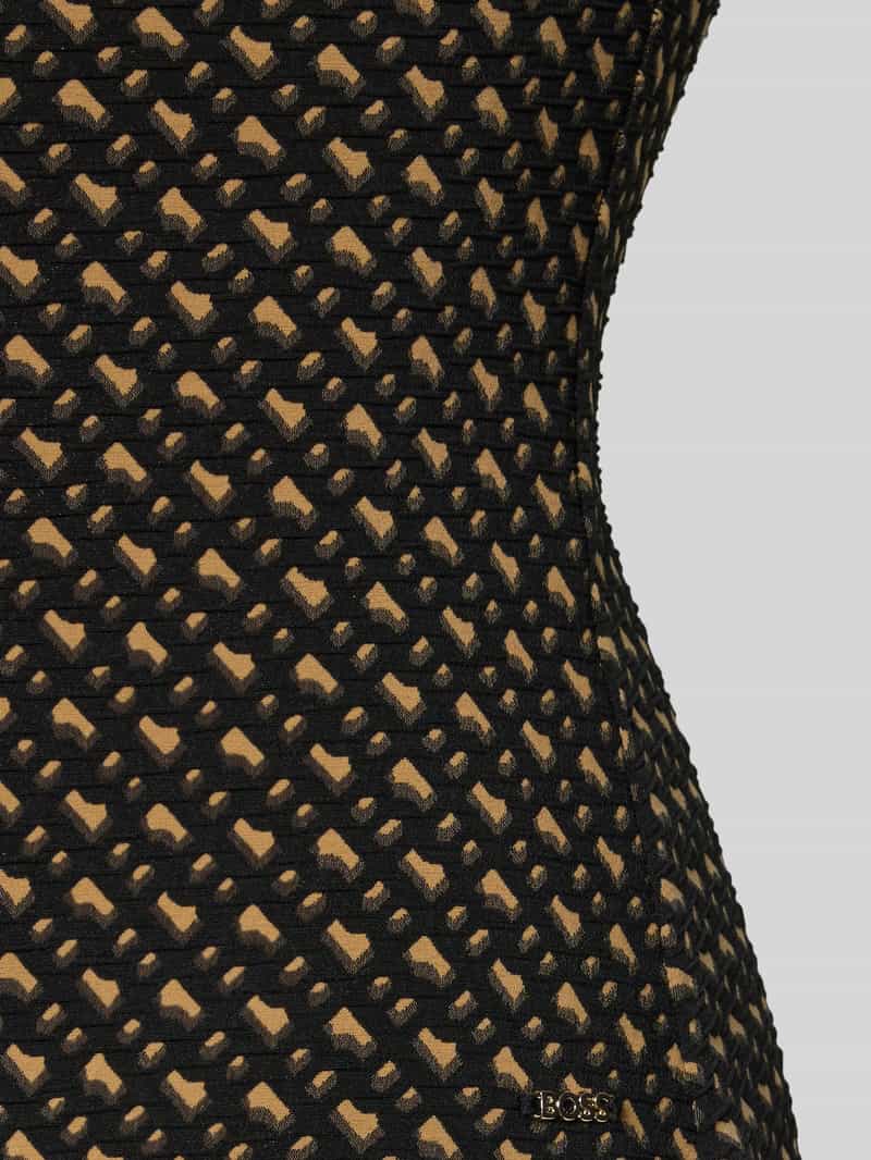 Boss Badpak met all-over motief model 'B MONOGRAM'