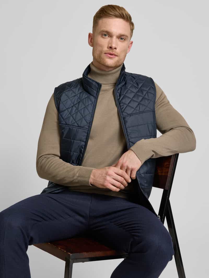 Christian Berg Men Bodywarmer met opstaande kraag