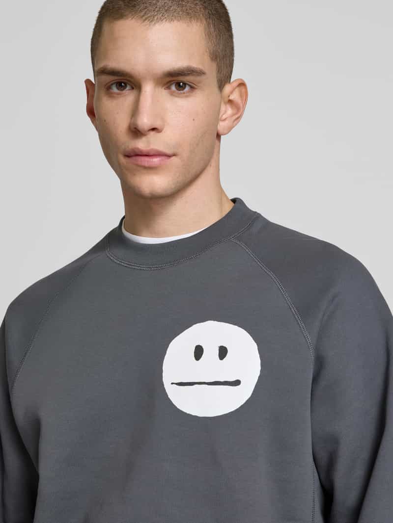 Wood Oversized sweatshirt met raglanmouwen