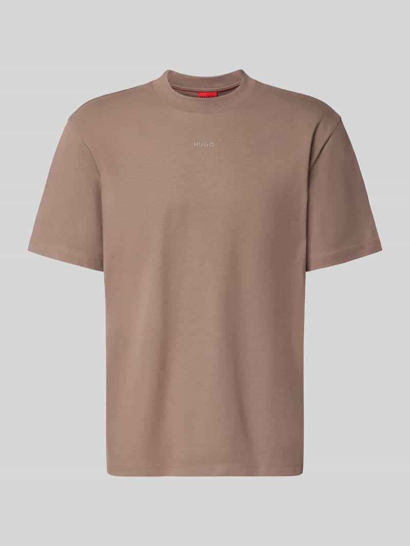 Regular fit t-shirt van puur katoen model 'Dapolino'