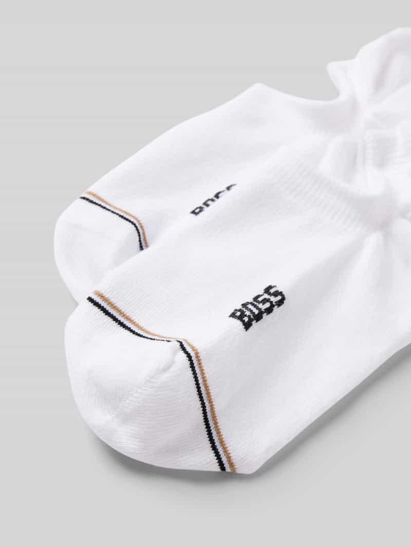 Boss Sneakersokken met labeldetail in een set van 2 paar model 'Iconic'