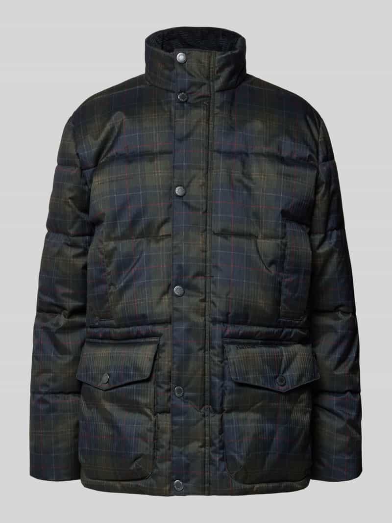 Barbour Gewatteerd jack met klepzakken
