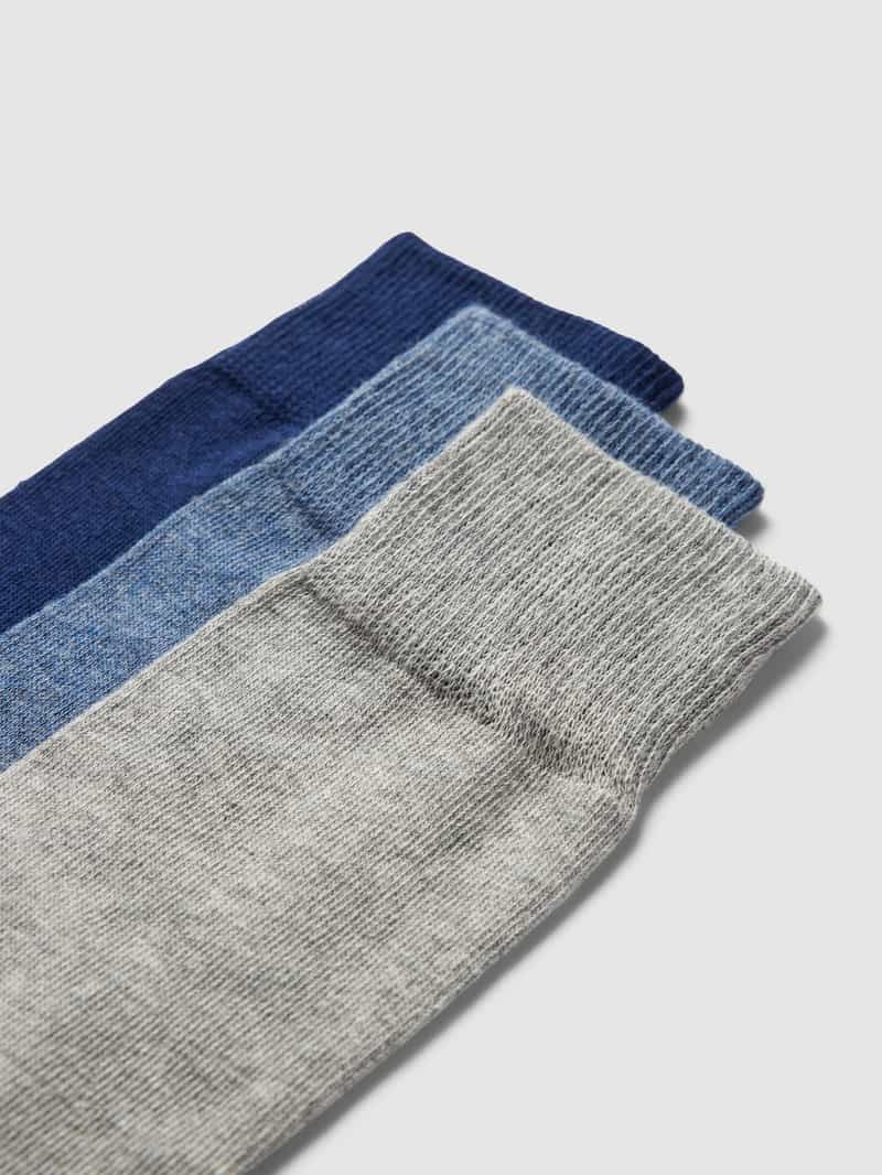 s.Oliver RED LABEL Sokken met labeldetail in een set van 3 paar