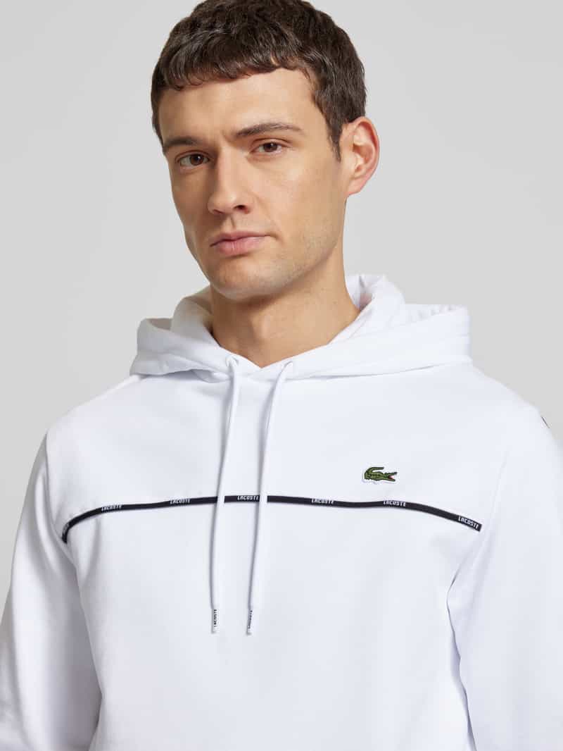 Lacoste Hoodie van puur katoen