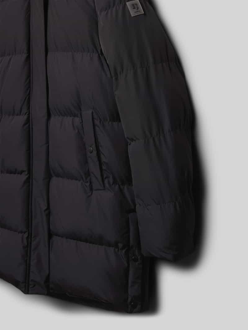 Garcia Regular fit winterjack in doorgestikte look met logo-applicatie